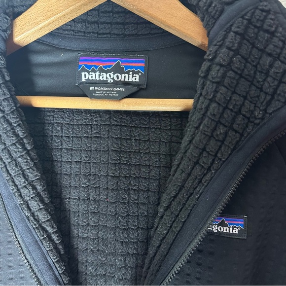 Patagonia Womens Black R2 Techface Full Zip Jacket M Outdoors Hiking Performance - Picture 10 of 14
